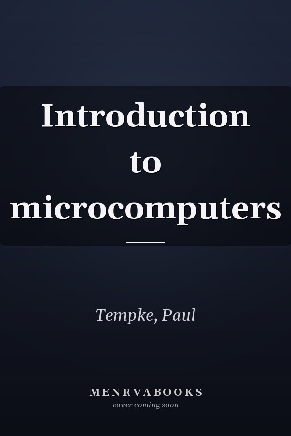 Introduction to microcomputers