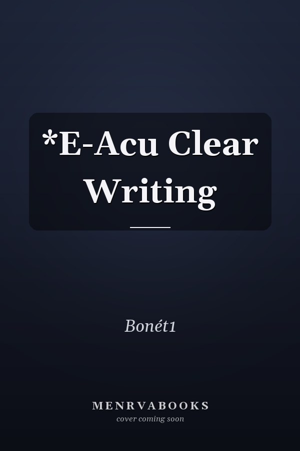 *E-Acu Clear Writing