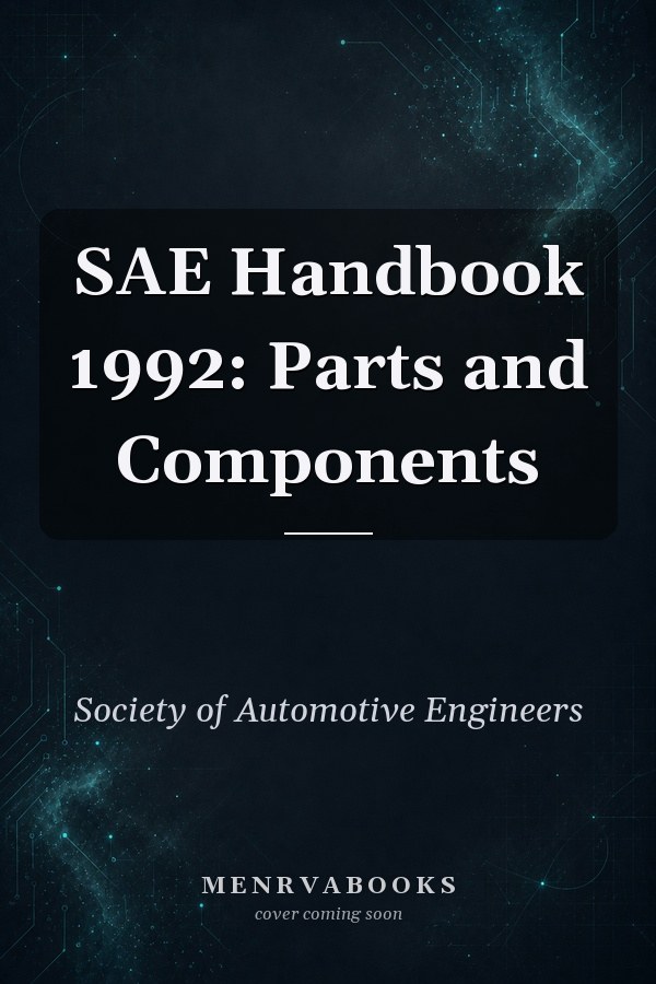 SAE Handbook 1992: Parts and Components