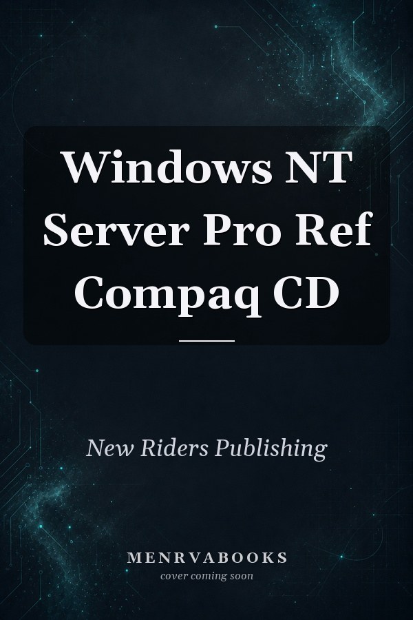 Windows NT Server Pro Ref Compaq CD
