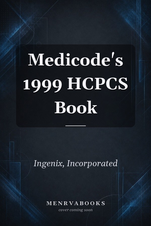 Medicode's 1999 HCPCS Book