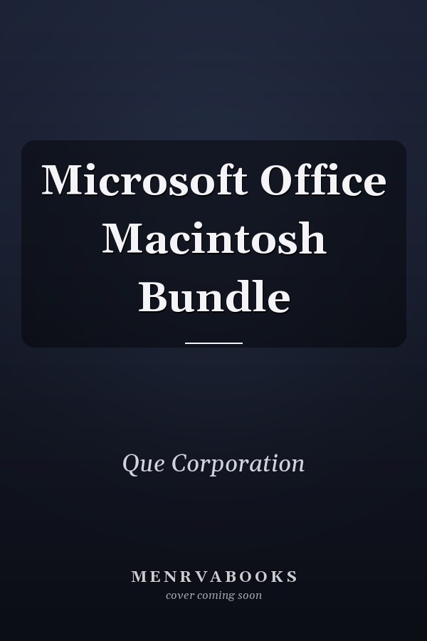 Microsoft Office Macintosh Bundle