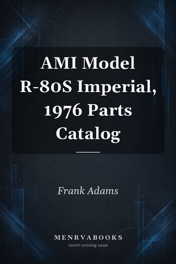 AMI Model R-80S Imperial, 1976 Parts Catalog