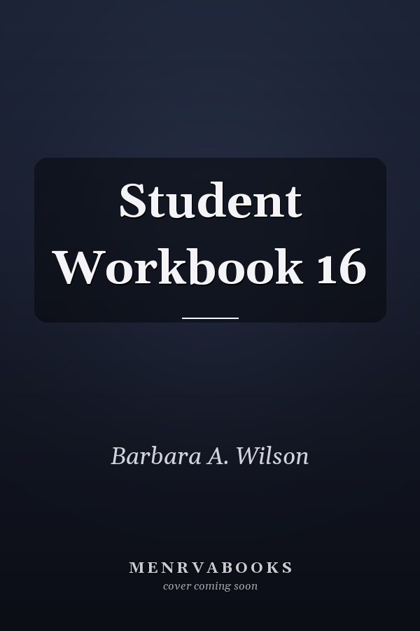 Student Workbook 16