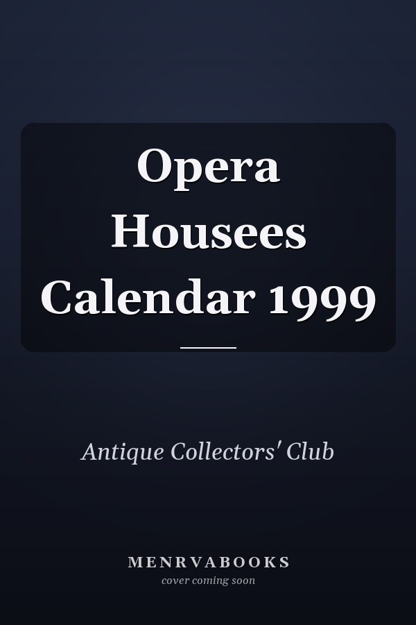 Opera Housees Calendar 1999