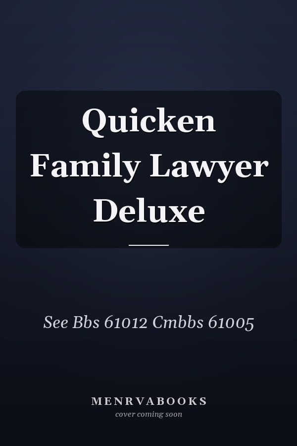 Quicken Family Lawyer Deluxe