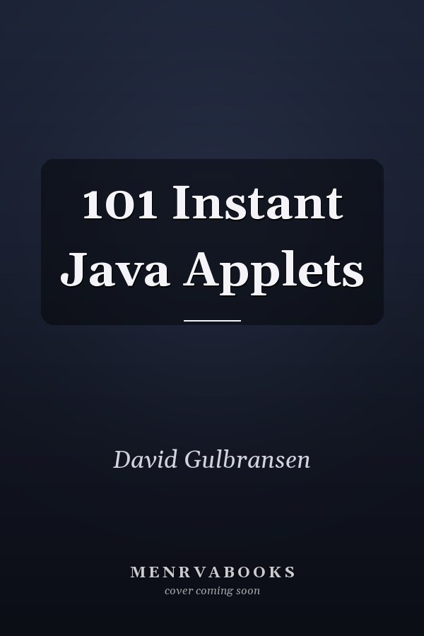 101 Instant Java Applets