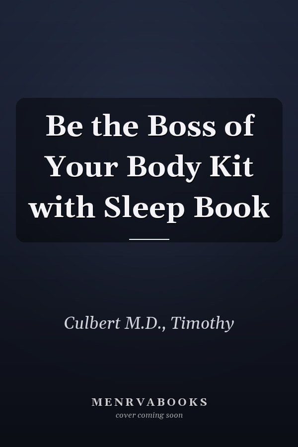 Be the Boss of Your Body Kit with Sleep Book