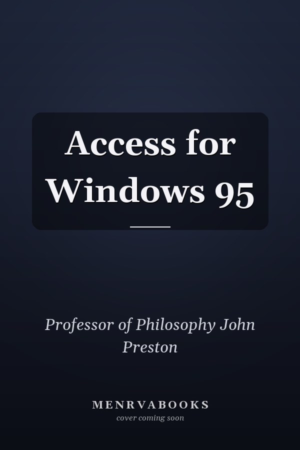 Access for Windows 95