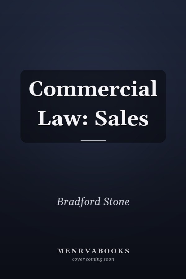 Commercial Law: Sales