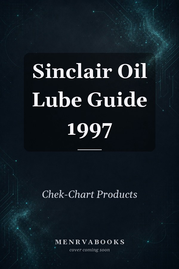 Sinclair Oil Lube Guide 1997
