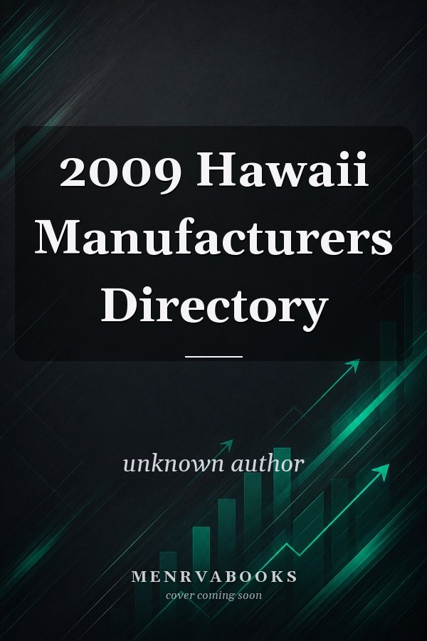 2009 Hawaii Manufacturers Directory