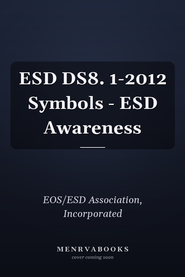 ESD DS8. 1-2012 Symbols - ESD Awareness