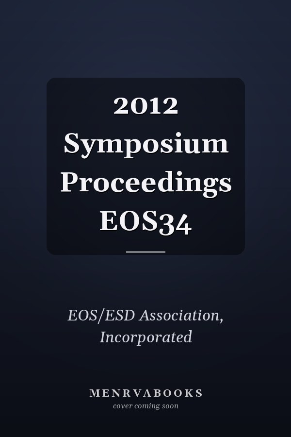 2012 Symposium Proceedings EOS34