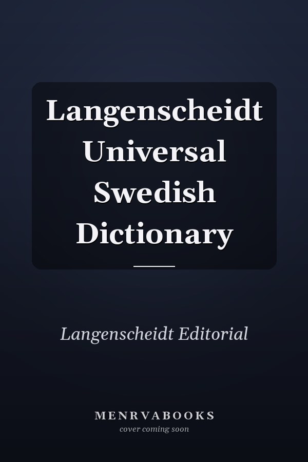 Langenscheidt Universal Swedish Dictionary