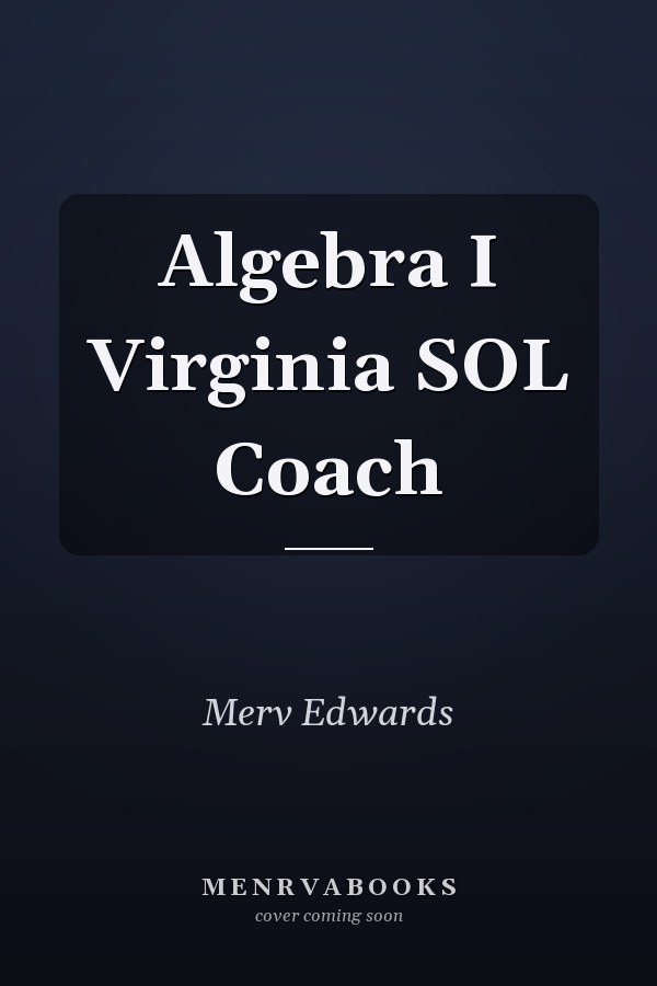 Algebra I Virginia SOL Coach