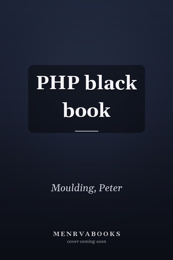 PHP black book