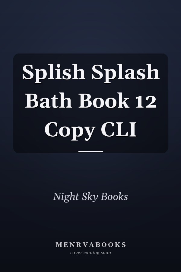 Splish Splash Bath Book 12 Copy CLI