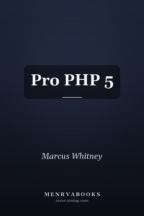 Pro PHP 5