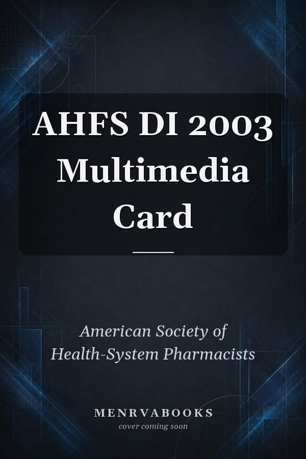 AHFS DI 2003 Multimedia Card