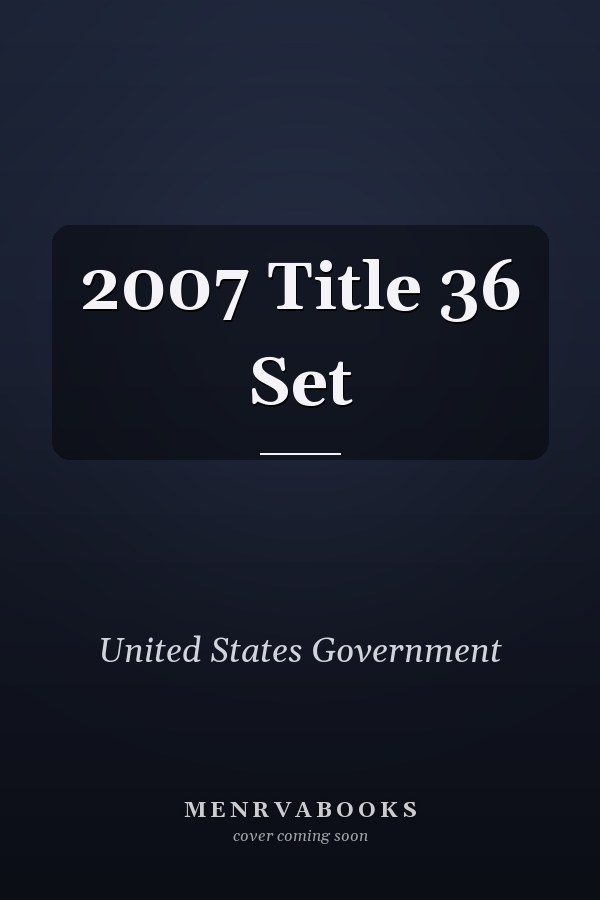 2007 Title 36 Set