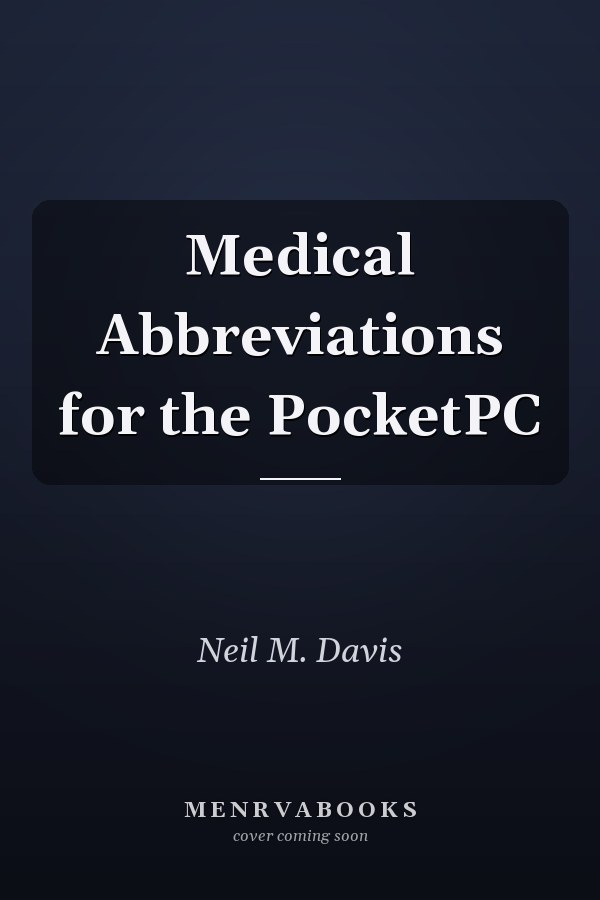 Medical Abbreviations for the PocketPC