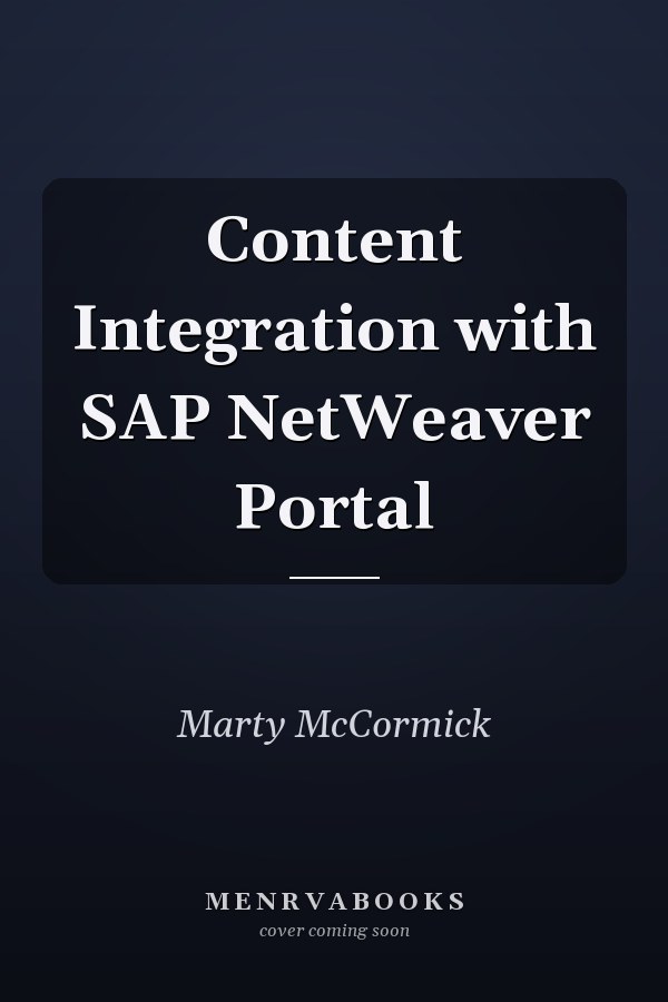 Content Integration with SAP NetWeaver Portal