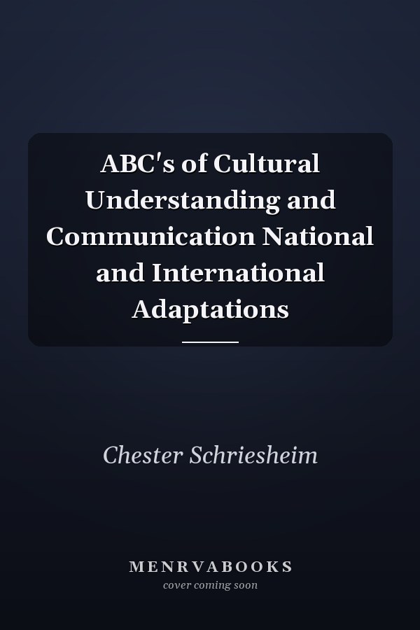 ABC's of Cultural Understanding and Communication National and International Adaptations