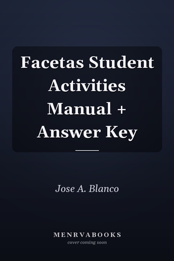 Facetas Student Activities Manual + Answer Key