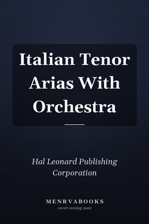 Italian Tenor Arias With Orchestra