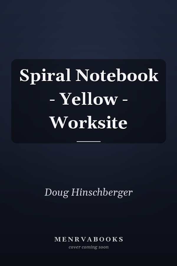 Spiral Notebook - Yellow - Worksite