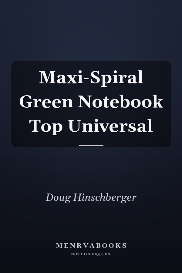 Maxi-Spiral Green Notebook Top Universal