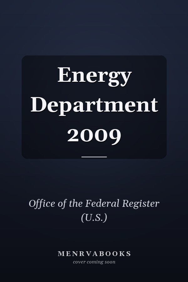 Energy Department 2009