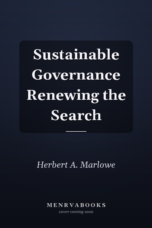 Sustainable Governance Renewing the Search