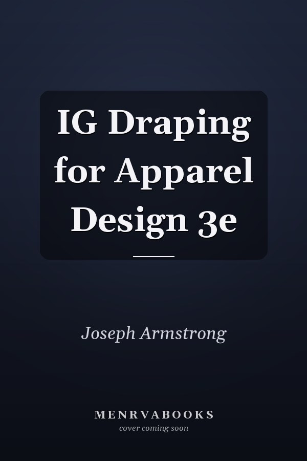 IG Draping for Apparel Design 3e