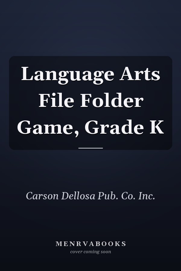 Language Arts File Folder Game, Grade K