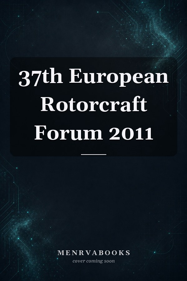 37th European Rotorcraft Forum 2011