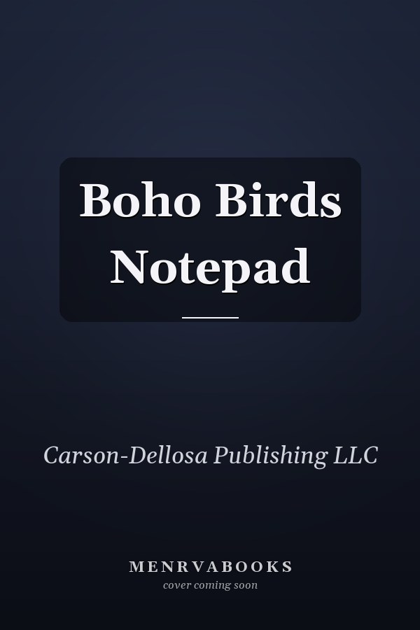 Boho Birds Notepad