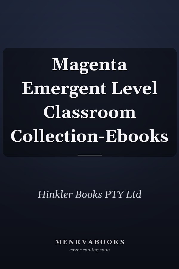 Magenta Emergent Level Classroom Collection-Ebooks