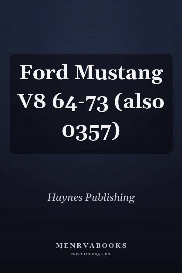 Ford Mustang V8 64-73 (also 0357)