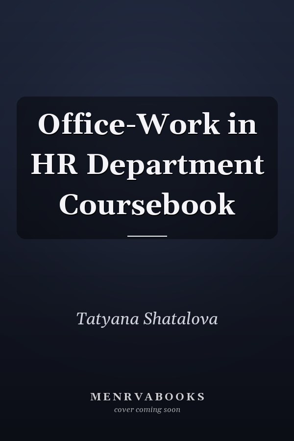 Office-Work in HR Department Coursebook