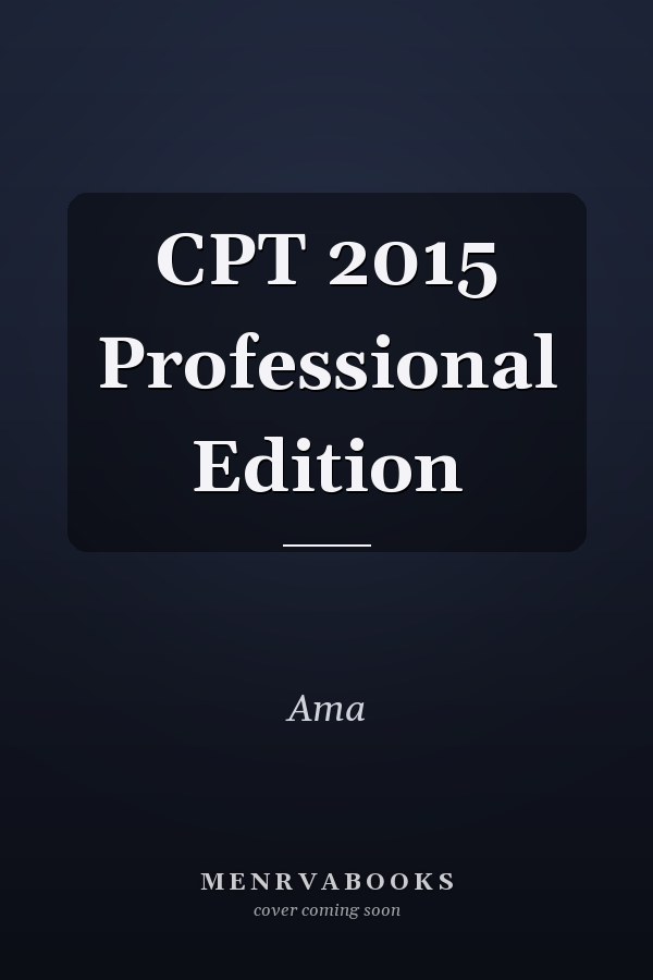 CPT 2015 Professional Edition