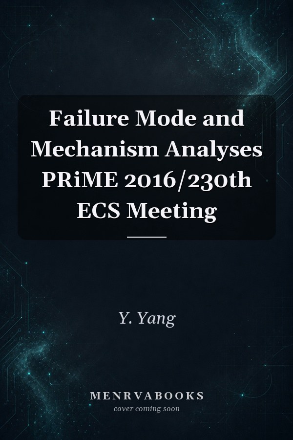 Failure Mode and Mechanism Analyses PRiME 2016/230th ECS Meeting