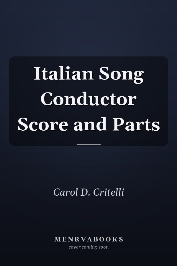 Italian Song Conductor Score and Parts