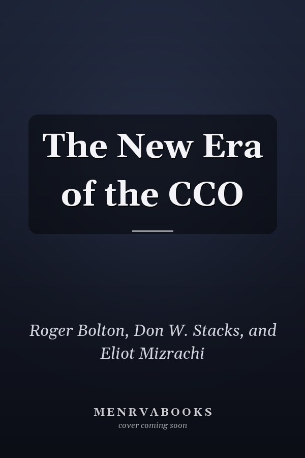 The New Era of the CCO