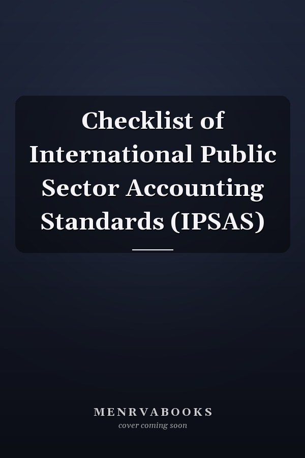 Checklist of International Public Sector Accounting Standards (IPSAS)