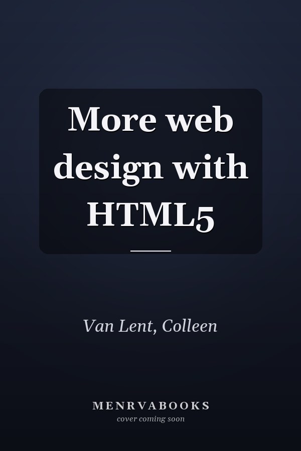 More web design with HTML5