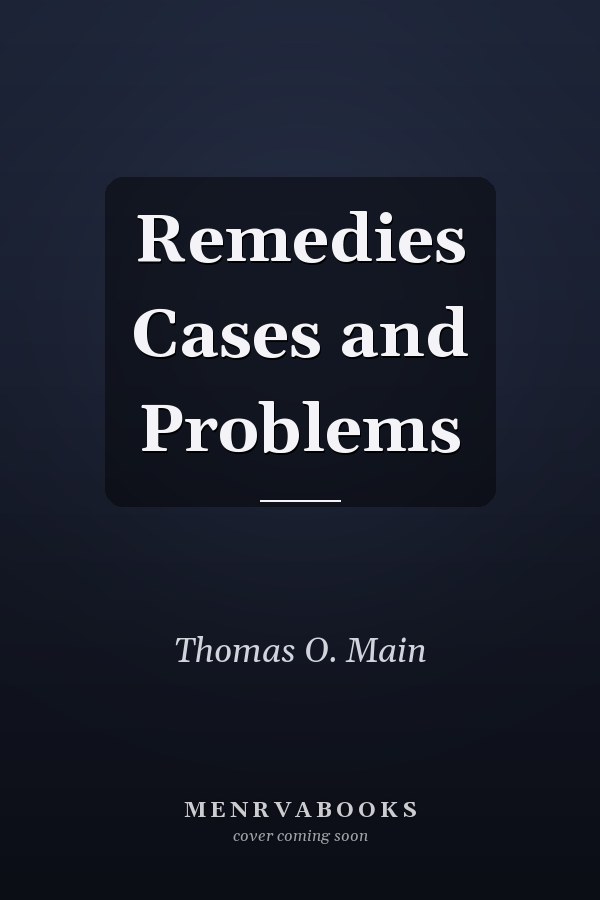 Remedies Cases and Problems