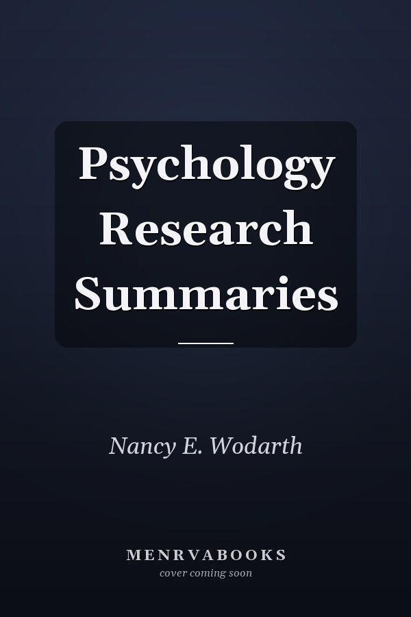 Psychology Research Summaries