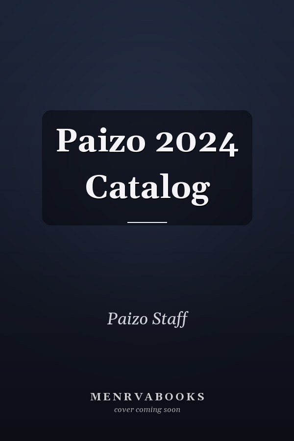 Paizo 2024 Catalog